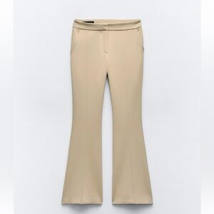 NEW Zara Flared high waisted pants size XS